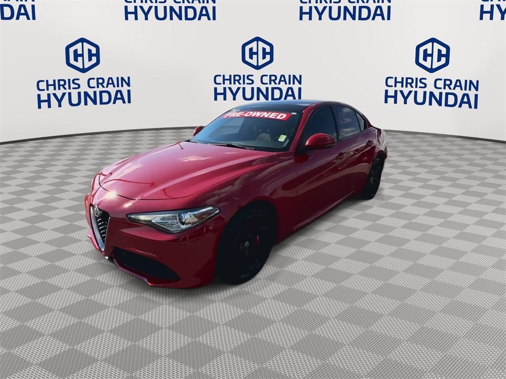 used 2018 Alfa Romeo Giulia car, priced at $21,171