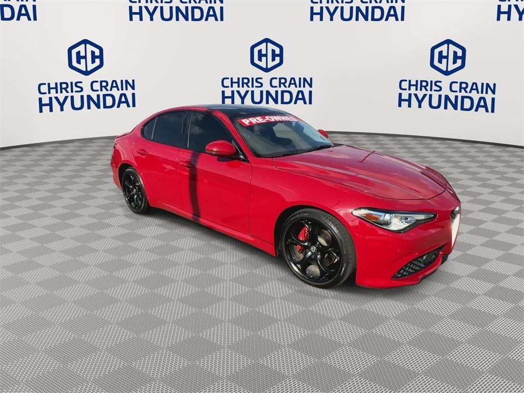 used 2018 Alfa Romeo Giulia car, priced at $21,171