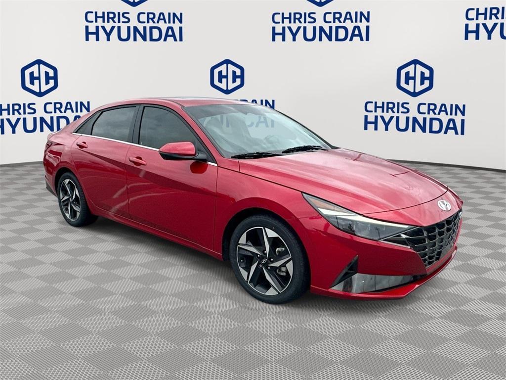 used 2021 Hyundai Elantra car, priced at $18,461