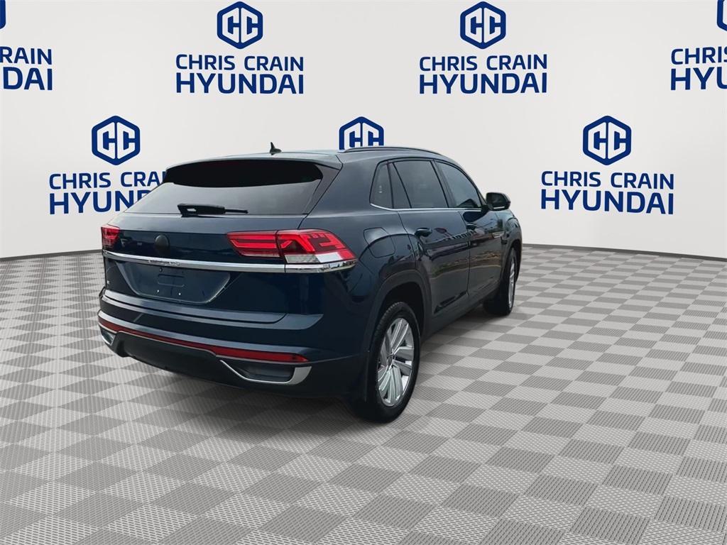 used 2021 Volkswagen Atlas Cross Sport car, priced at $19,798