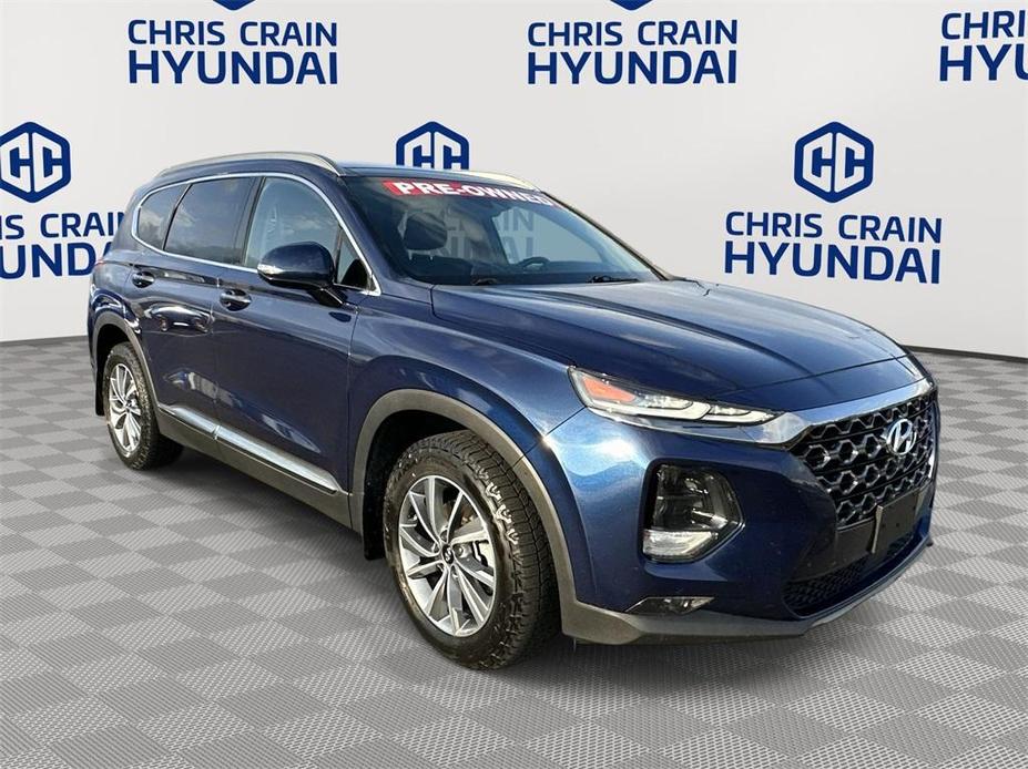 used 2020 Hyundai Santa Fe car, priced at $20,962