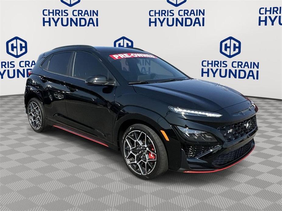 used 2023 Hyundai Kona N car, priced at $26,972