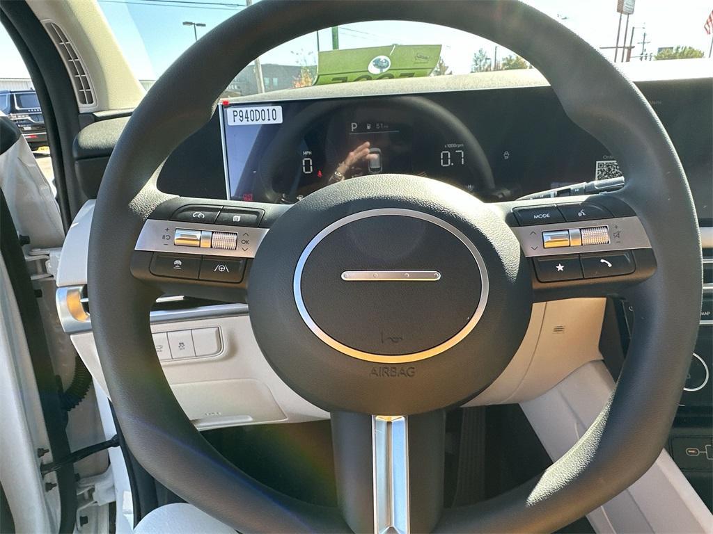 new 2025 Hyundai Tucson car, priced at $29,580