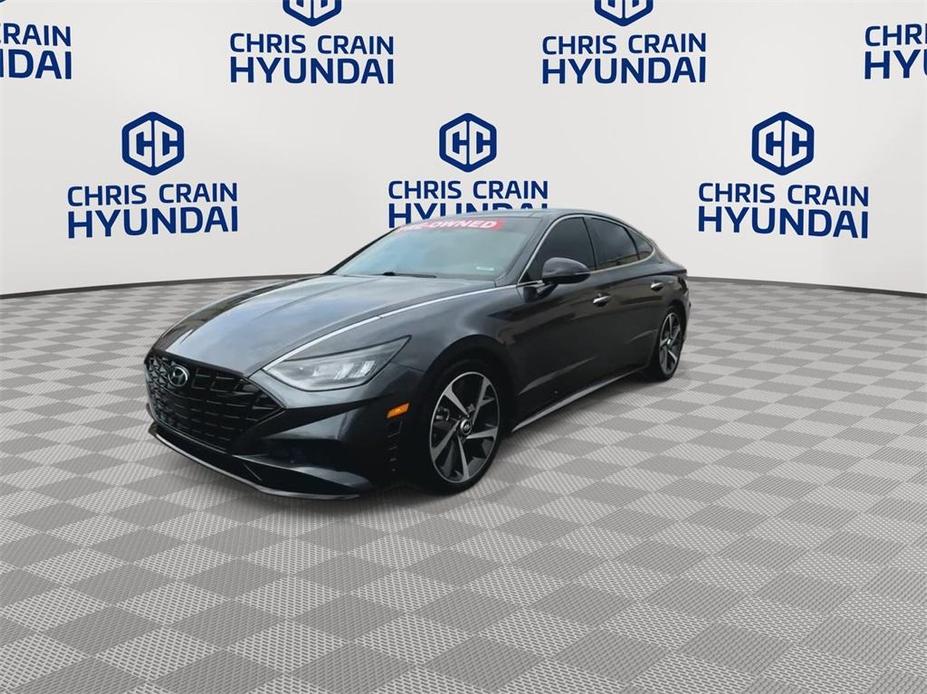 used 2022 Hyundai Sonata car, priced at $22,000