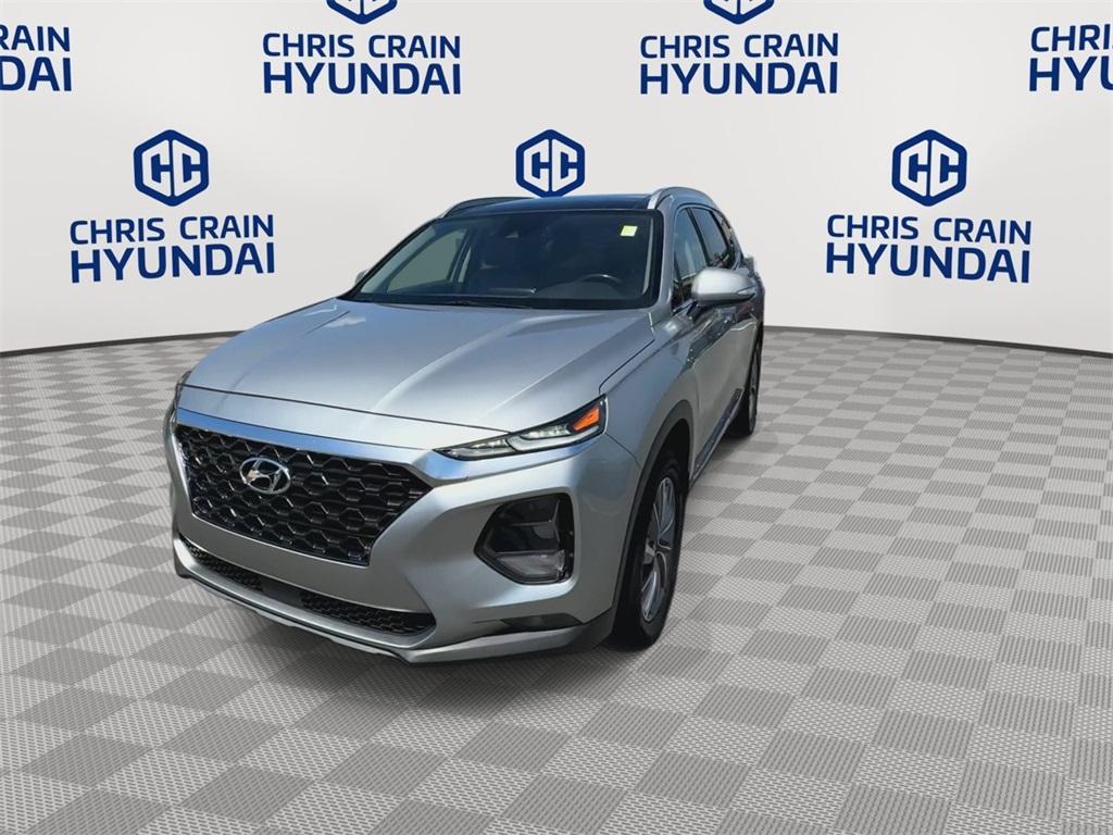 used 2020 Hyundai Santa Fe car, priced at $19,000