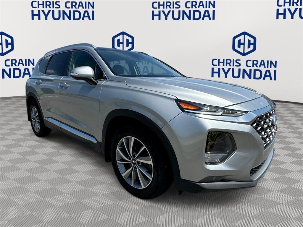 used 2020 Hyundai Santa Fe car, priced at $19,000