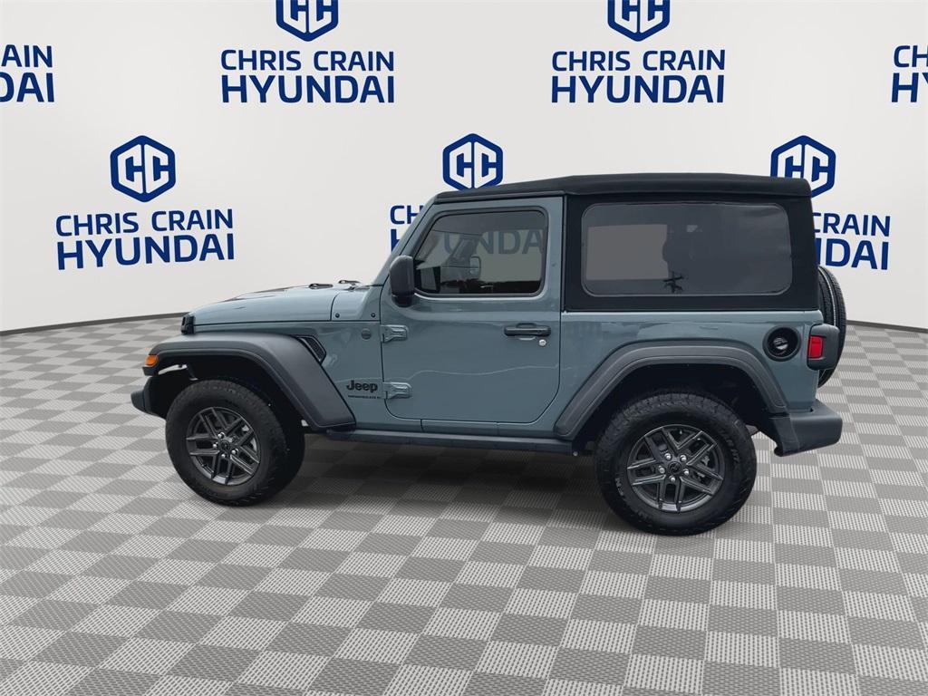 used 2024 Jeep Wrangler car, priced at $34,225