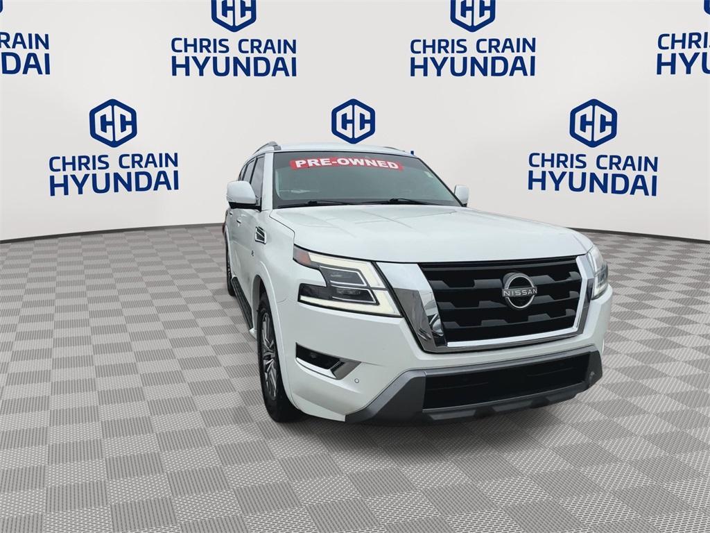 used 2021 Nissan Armada car, priced at $28,140