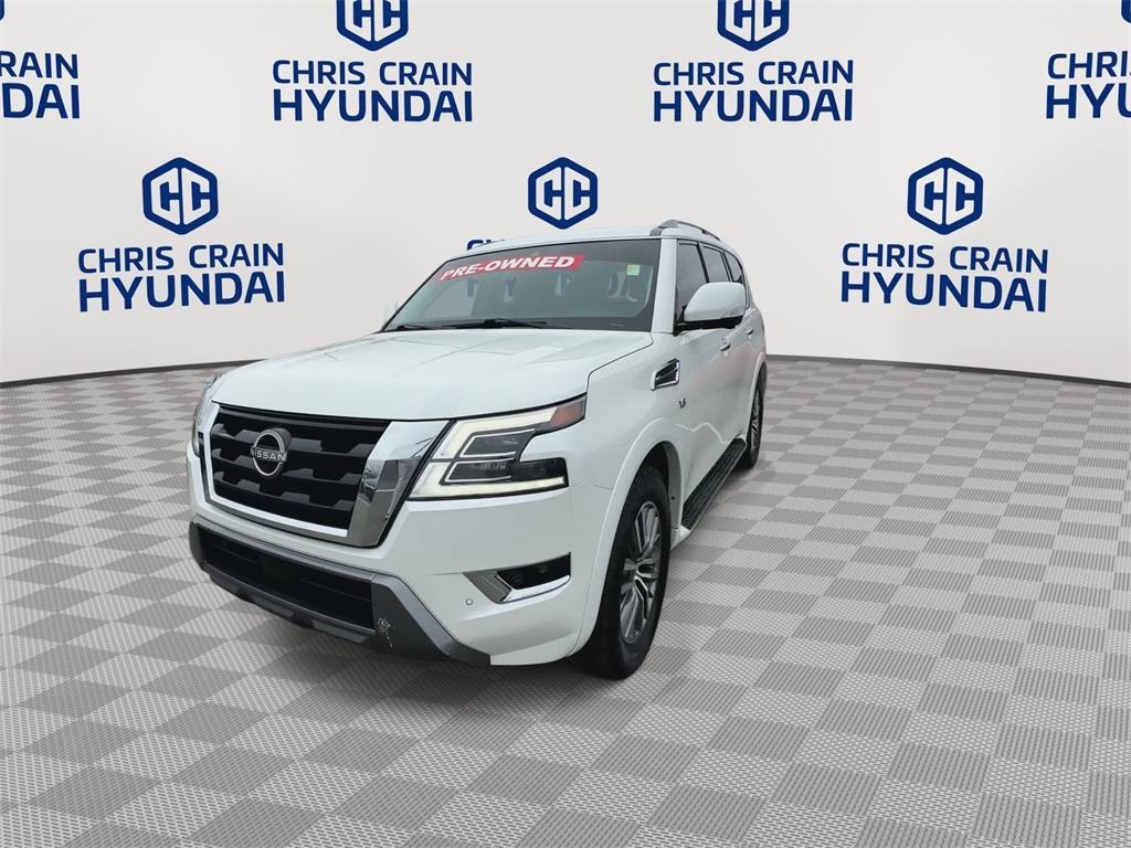 used 2021 Nissan Armada car, priced at $28,140