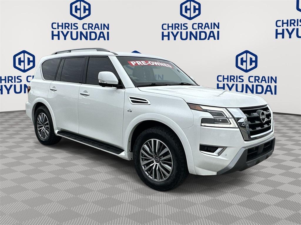 used 2021 Nissan Armada car, priced at $28,924