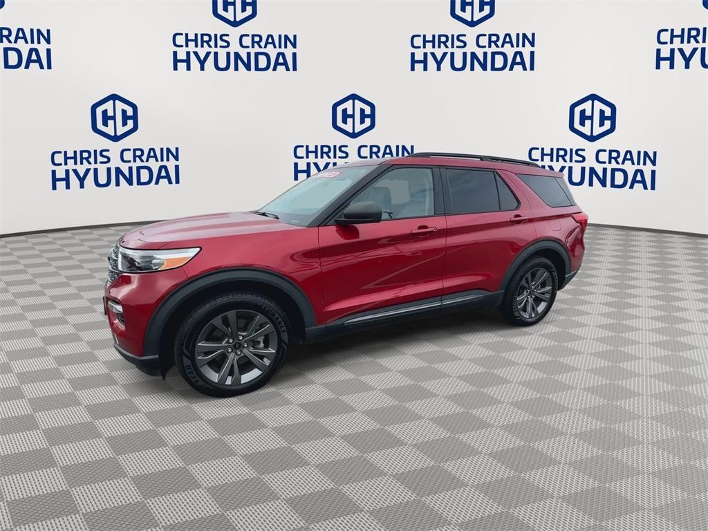 used 2021 Ford Explorer car, priced at $23,990