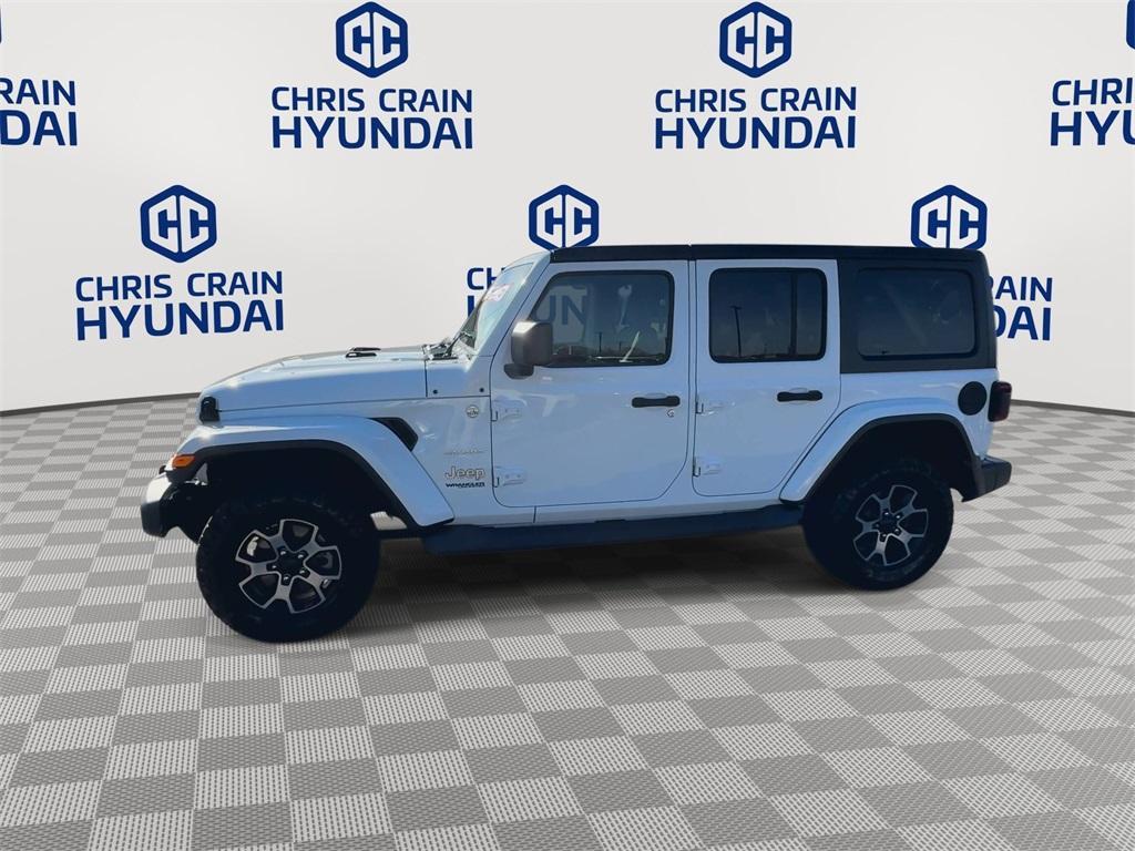 used 2018 Jeep Wrangler Unlimited car, priced at $27,575