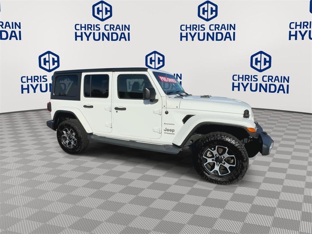 used 2018 Jeep Wrangler Unlimited car, priced at $27,575