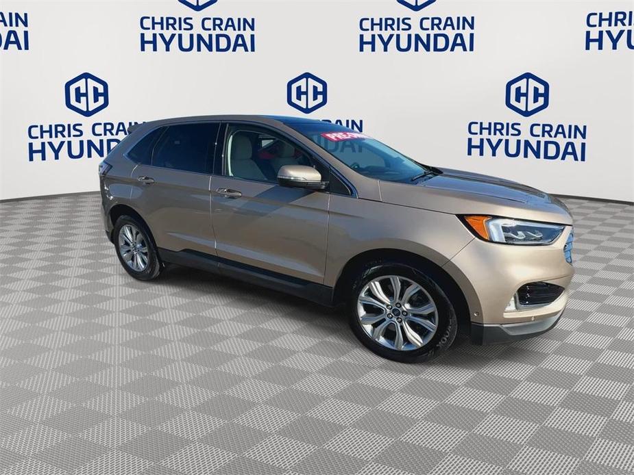 used 2020 Ford Edge car, priced at $26,987