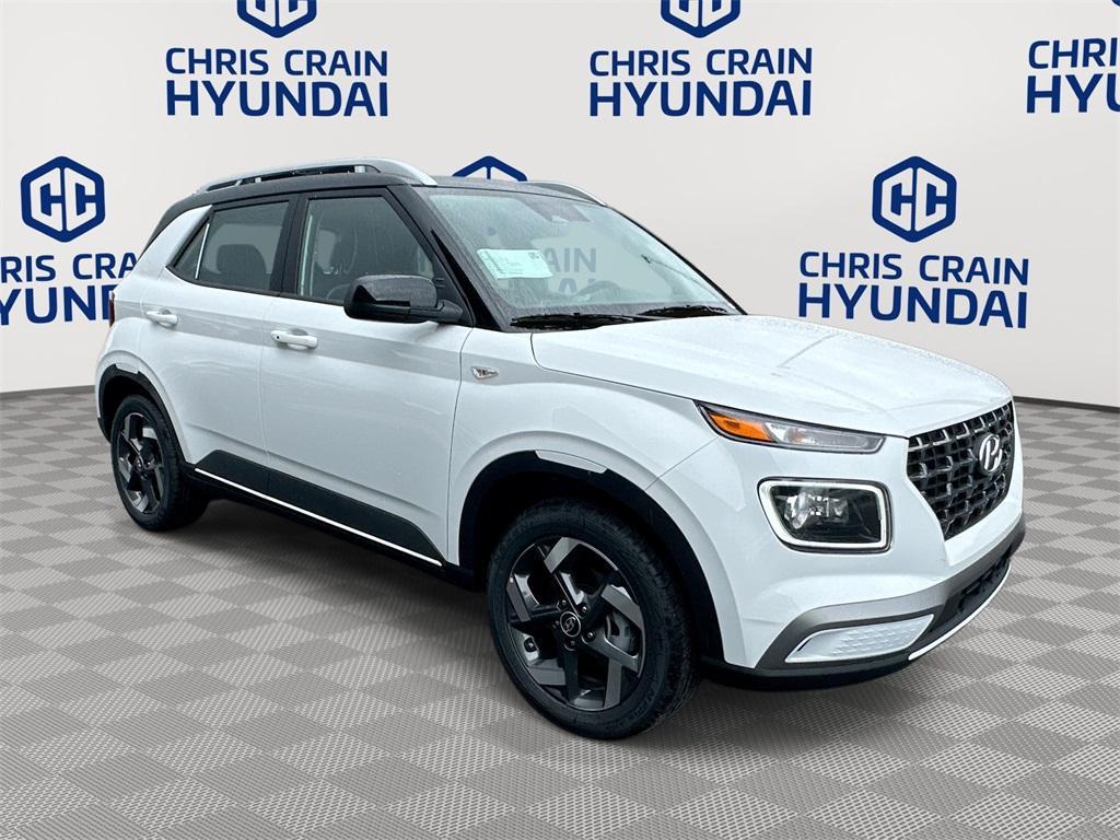 new 2025 Hyundai Venue car, priced at $24,820
