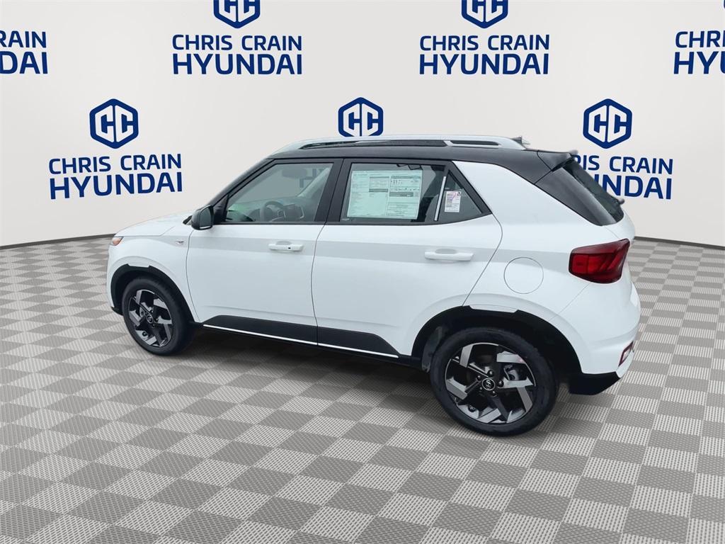 new 2025 Hyundai Venue car, priced at $24,820