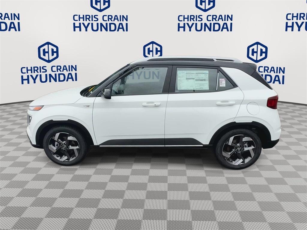 new 2025 Hyundai Venue car, priced at $24,820