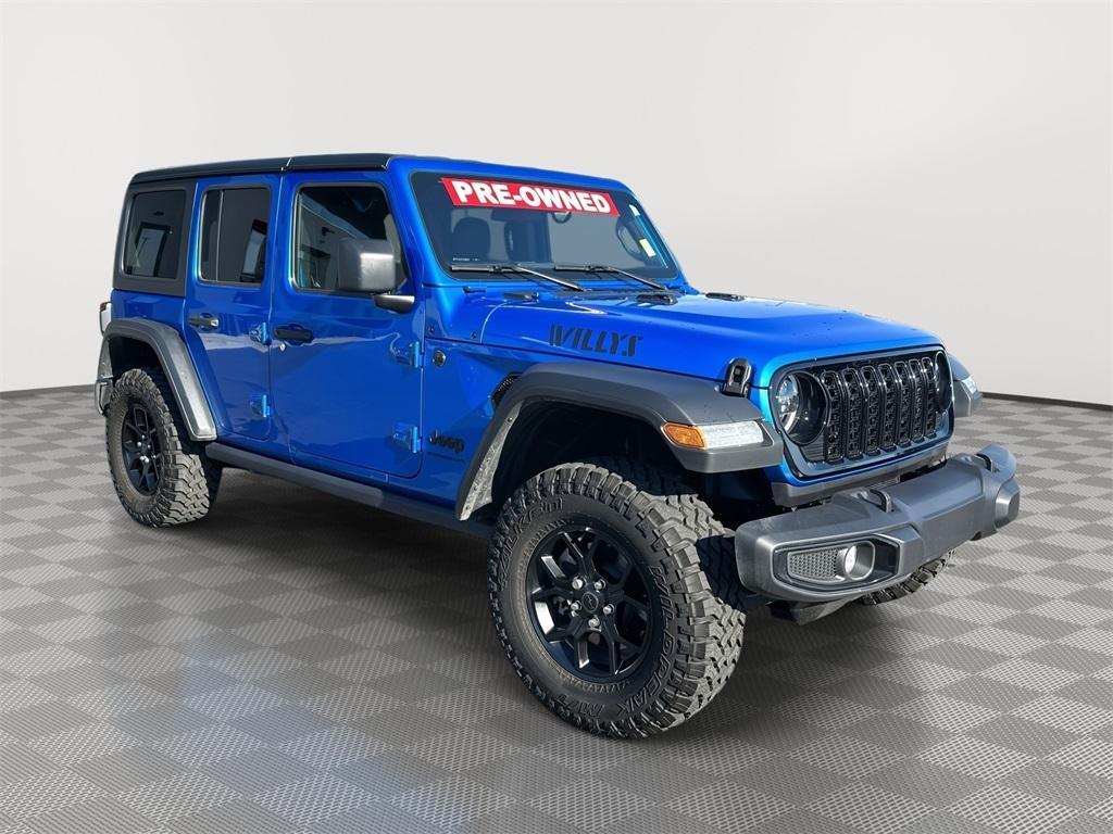 used 2024 Jeep Wrangler car, priced at $44,972