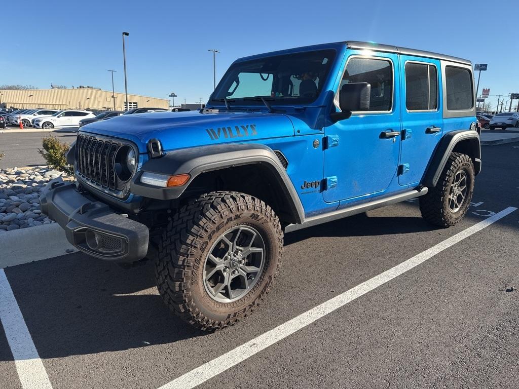 used 2024 Jeep Wrangler car, priced at $45,000