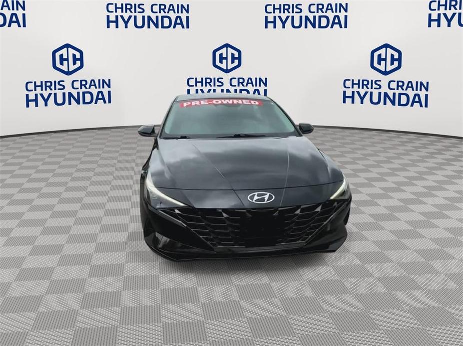 used 2022 Hyundai Elantra car, priced at $24,000