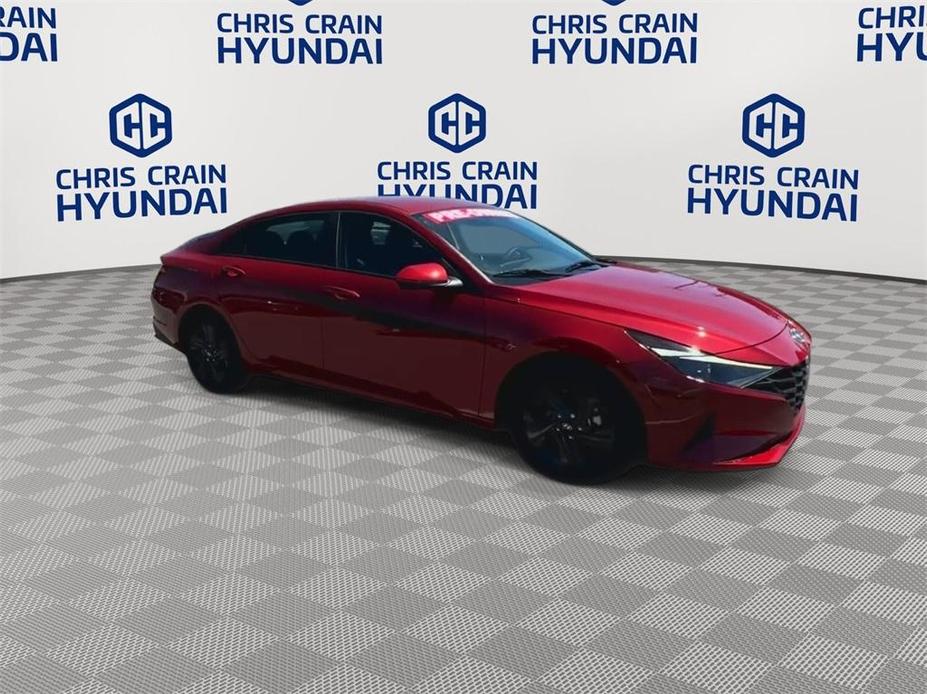 used 2022 Hyundai Elantra car, priced at $22,000