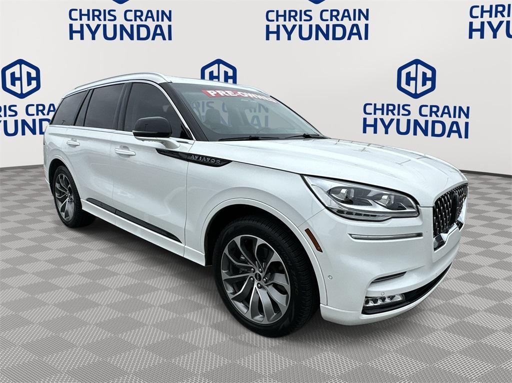 used 2021 Lincoln Aviator car, priced at $40,074