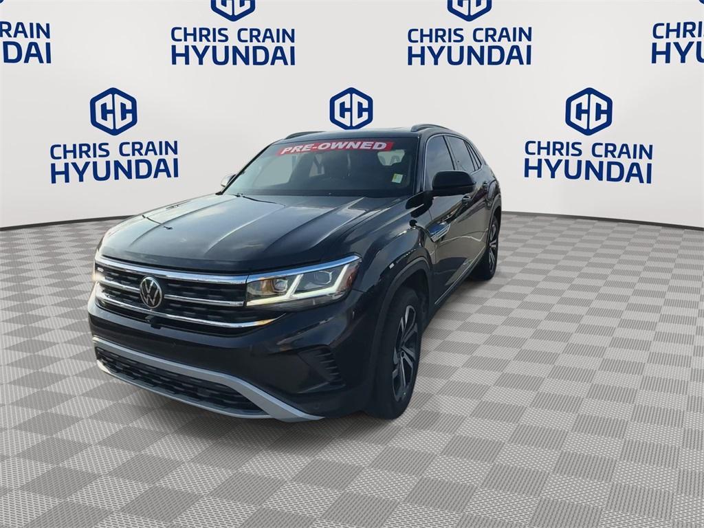 used 2020 Volkswagen Atlas Cross Sport car, priced at $23,137