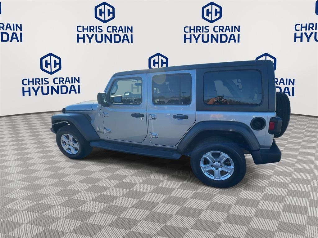 used 2020 Jeep Wrangler Unlimited car, priced at $25,148