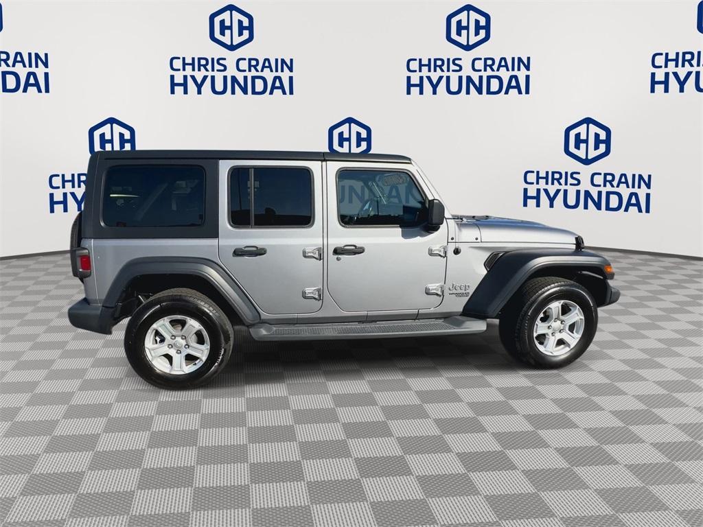 used 2020 Jeep Wrangler Unlimited car, priced at $25,148