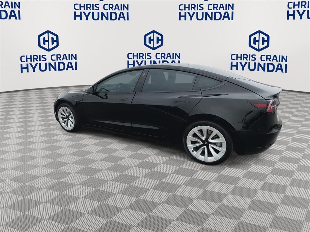 used 2022 Tesla Model 3 car, priced at $29,350