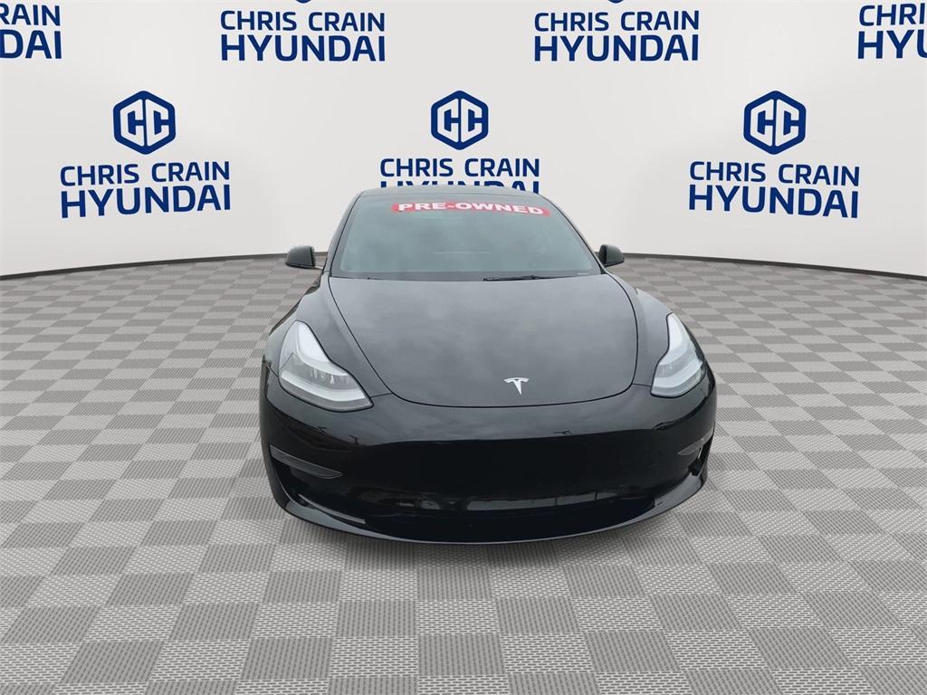 used 2022 Tesla Model 3 car, priced at $29,350