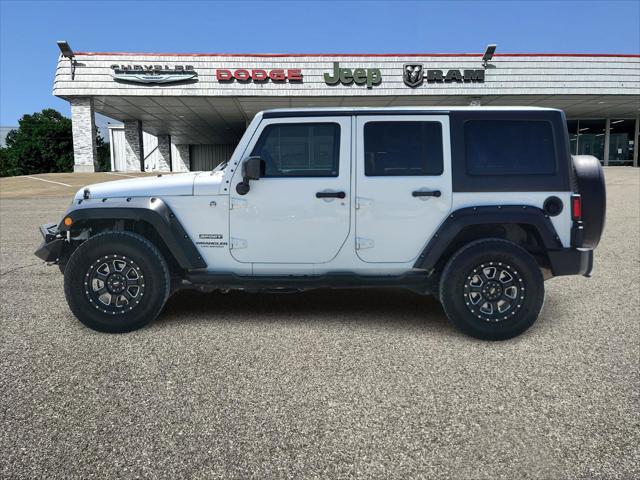 used 2016 Jeep Wrangler Unlimited car, priced at $16,833