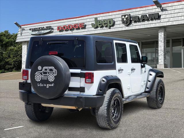 used 2016 Jeep Wrangler Unlimited car, priced at $16,833