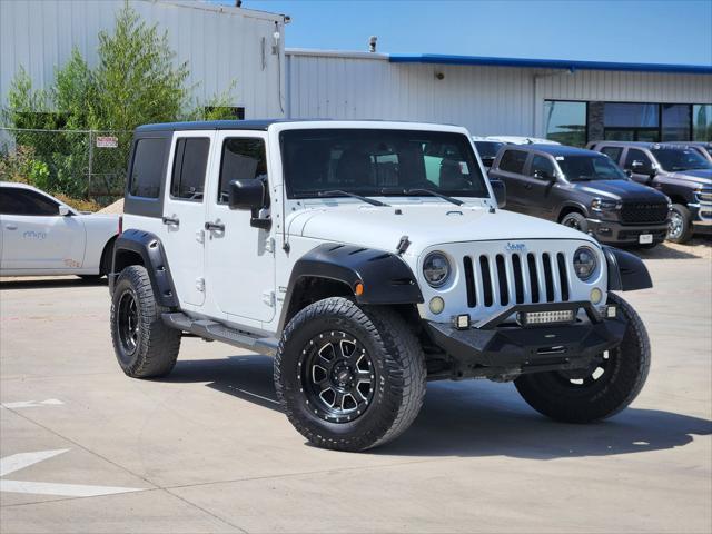 used 2016 Jeep Wrangler Unlimited car, priced at $16,833