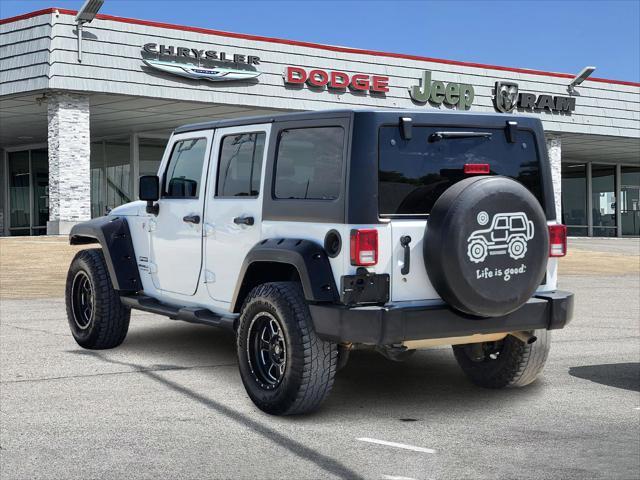 used 2016 Jeep Wrangler Unlimited car, priced at $16,833