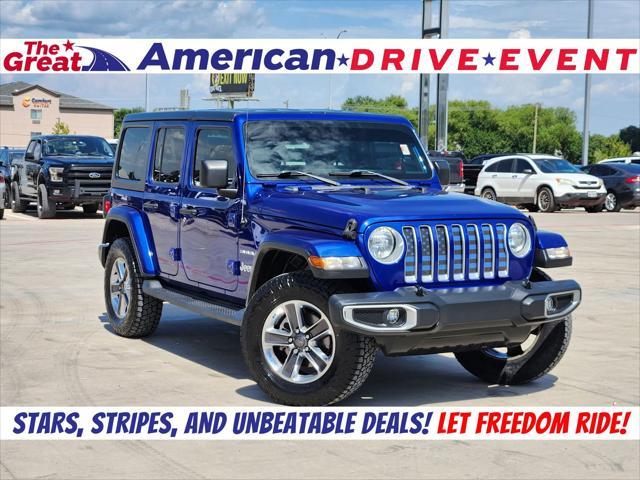 used 2018 Jeep Wrangler Unlimited car, priced at $27,884