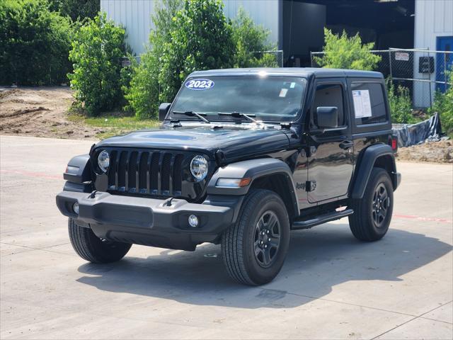used 2023 Jeep Wrangler car, priced at $29,974