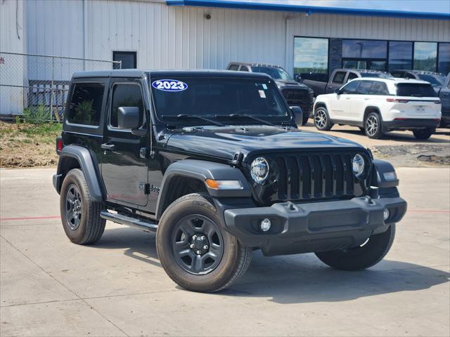used 2023 Jeep Wrangler car, priced at $29,974