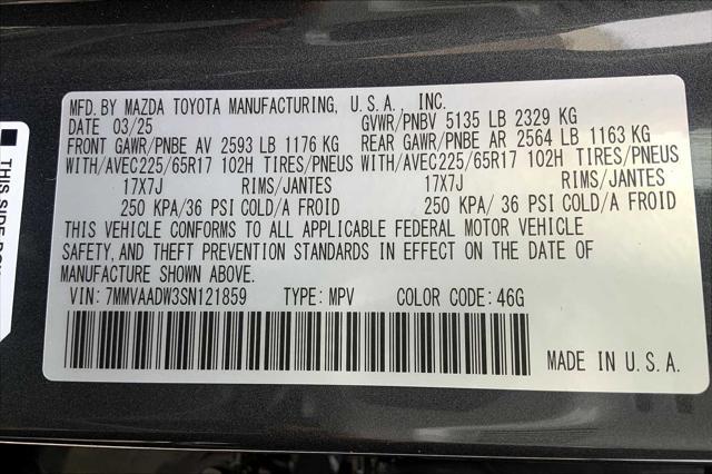 new 2025 Mazda CX-50 Hybrid car, priced at $39,540