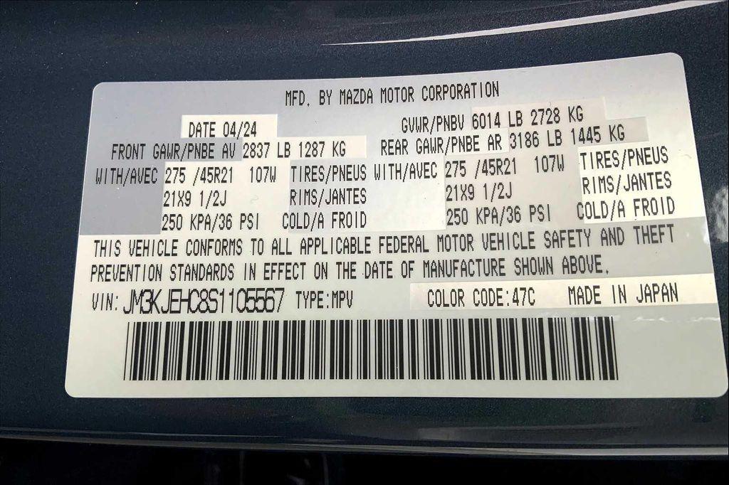 new 2025 Mazda CX-70 car, priced at $57,204