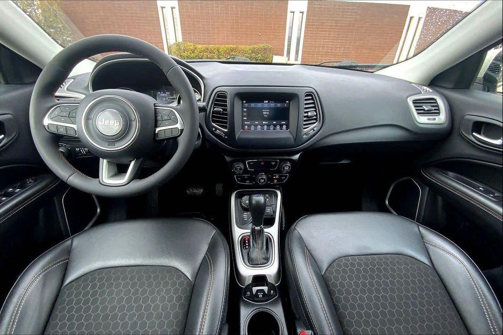 used 2021 Jeep Compass car, priced at $18,487
