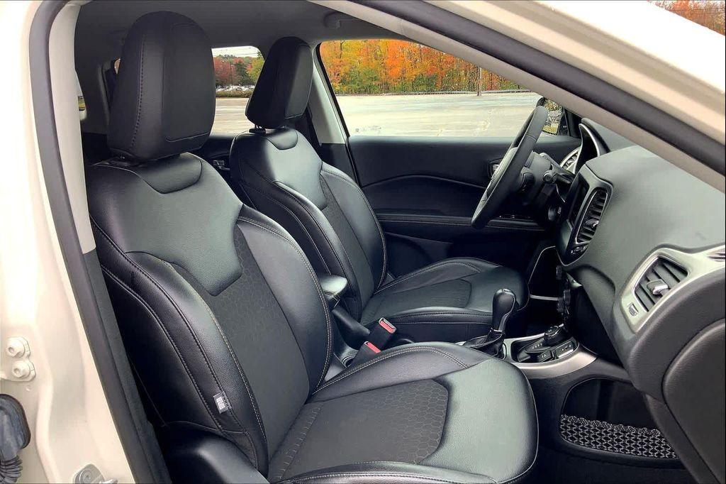 used 2021 Jeep Compass car, priced at $18,487