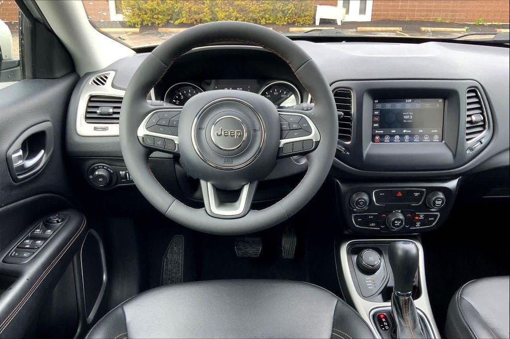 used 2021 Jeep Compass car, priced at $18,487