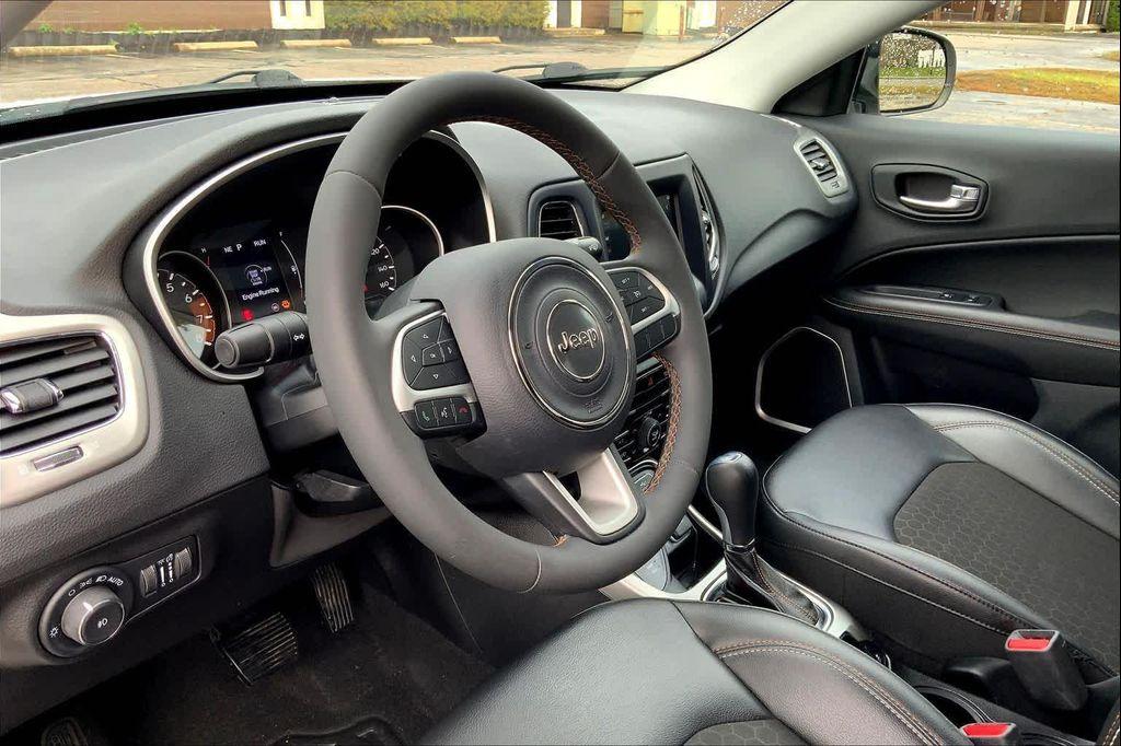 used 2021 Jeep Compass car, priced at $18,487