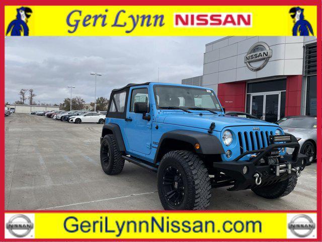 used 2017 Jeep Wrangler car, priced at $23,576