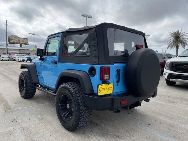 used 2017 Jeep Wrangler car, priced at $23,576