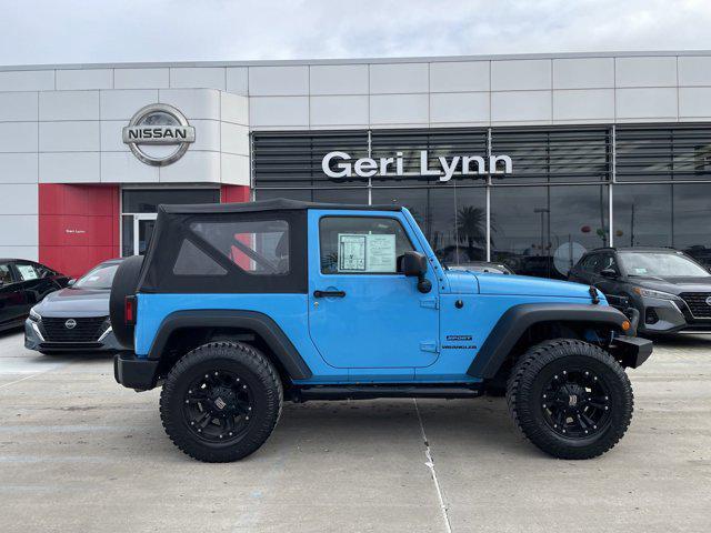 used 2017 Jeep Wrangler car, priced at $23,576