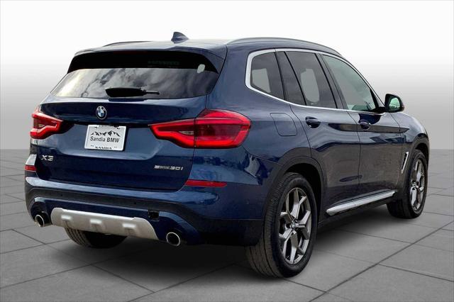 used 2021 BMW X3 car, priced at $29,500