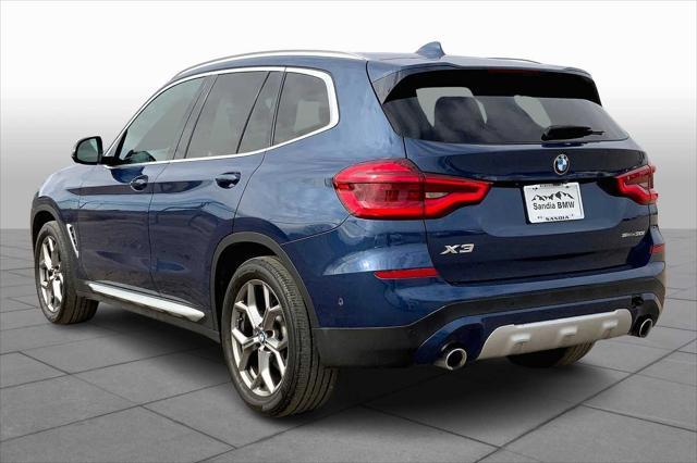 used 2021 BMW X3 car, priced at $29,500