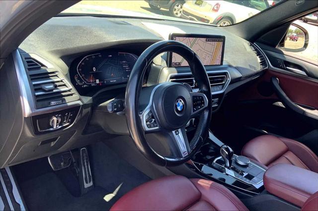used 2022 BMW X3 car, priced at $39,950